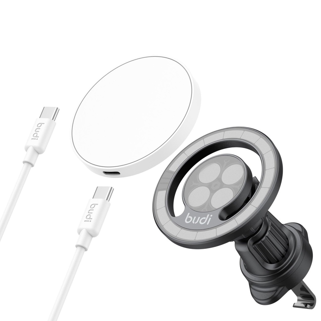 BUDI WIRELESS CHARGER M8J3A3100 BLK