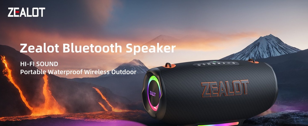 ZEALOT S127 HIGH POWER BLUETOOTH SPEAKER