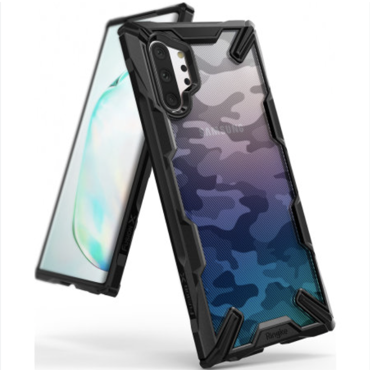 SAMSUNG GALAXY NOTE 10+/10+ 5G FUSION X DESIGN CAMO BLACK