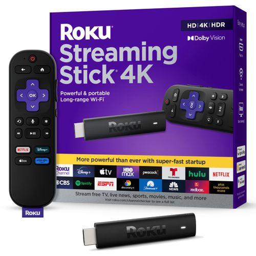 ROKU STREAMING DEVICE STICK+HD/4K/HDR