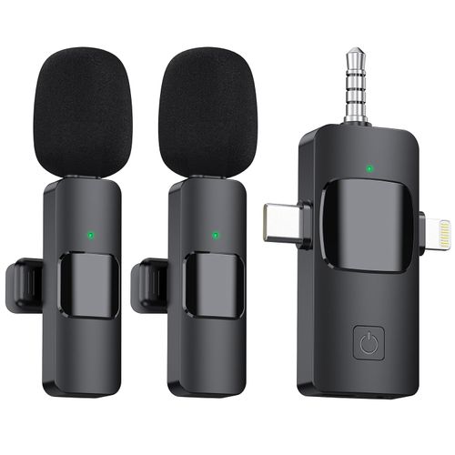Green Lion GM-79X Microphone 3 In1 - Black GNGM79XMICBK