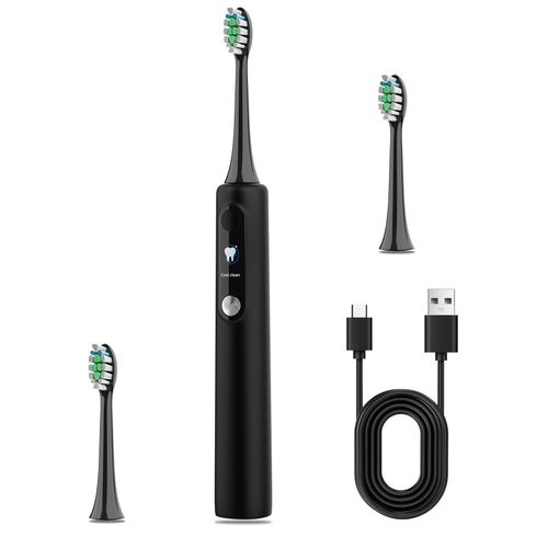 Porodo Lifestyle IPX7 Waterproof Electric Tooth Brush - Black PDLFST210BK