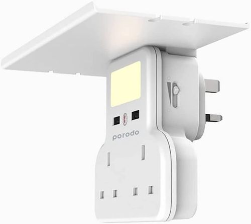 PORODO MULTI-FUNCTION SOCKET -WHITE