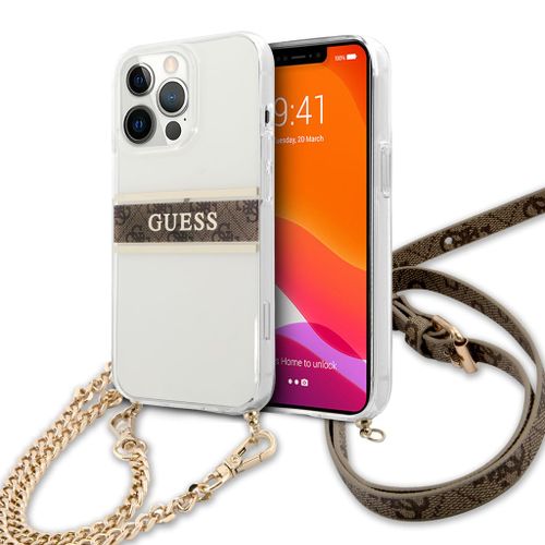 IPHONE 13 PRO GUESS 4G CASE-BROWN