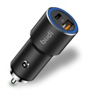BUDI CAR CHARGER 2 USB PORTS M8J618 GLD