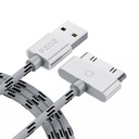 BUDI CHARGE/SYNC 30- PIN CONNECTOR CABLE M8J150I4 WHT