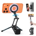 Green Lion Palermo Gimbal Tripod Stand with Remote Control - White GNPALXV4GMLWH