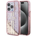 IPHONE 13 PRO GUESS GLITTER PINK/GOLD