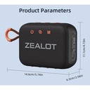 ZEALOT S75 BLUETOOTH SPEAKER