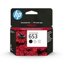 HP 653 Black Original Ink Advantage Cart