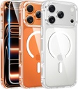 Levelo Pearl 3D IML Case For iPhone 17 Pro - Orange LVLPRLIML17PORG