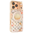 Levelo Pearl 3D IML Case For iPhone 17 Pro - Purple LVLPRLIML17PPUR