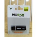 DIGIRICH USB FLASH DRIVE V-CUT 32GB