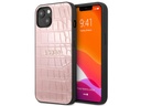 IPHONE 13 GUESS CROCO CASE-PINK